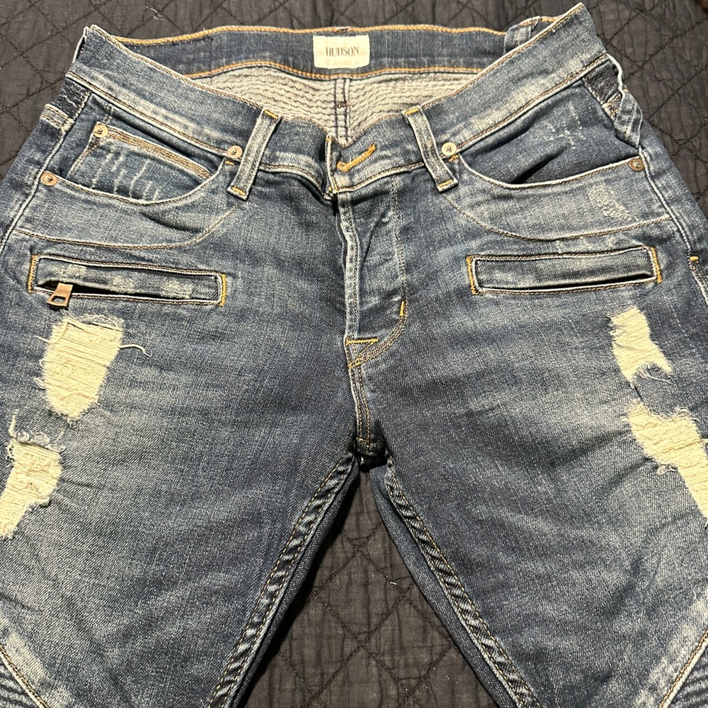 HUDSON | the blinder biker jeans, size 29x32